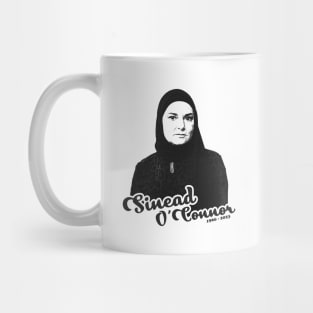 Sinéad O'Connor /// RÍP - black white Mug